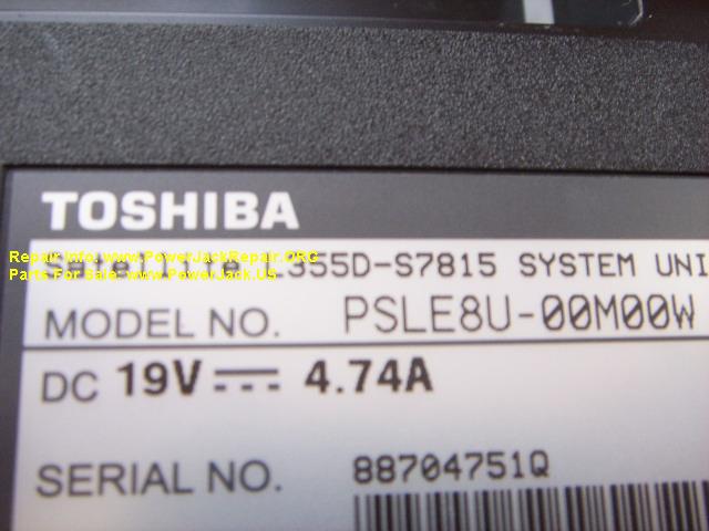 Toshiba Satellite L355D-S7815 PSLE88U-00M00w