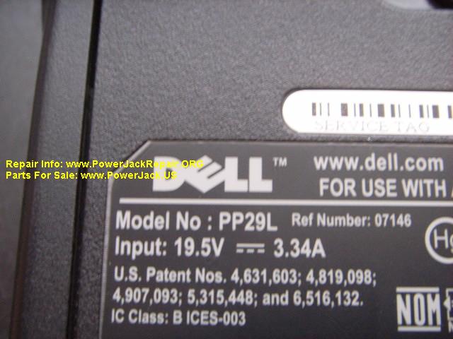 Dell Model No PP29L inspiron 1525