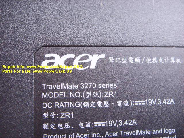Acer Travelmate 3270 series zr1