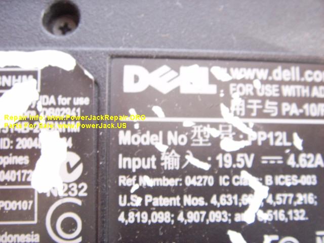 Dell Inspiron 6000 PP12L repair