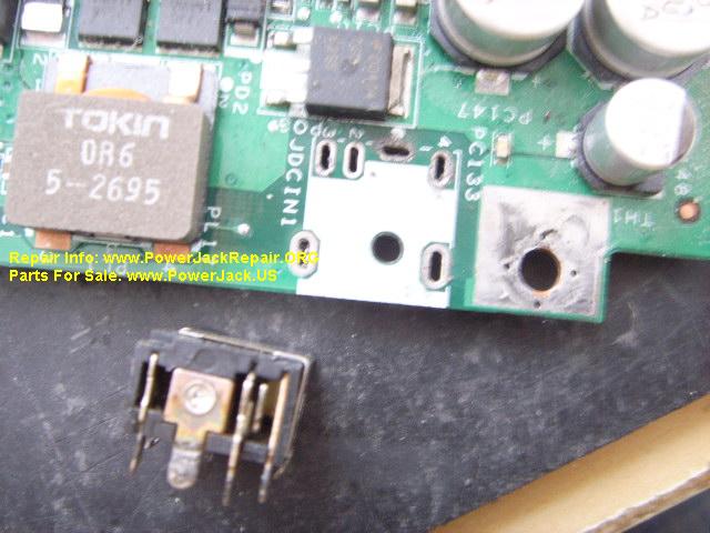 Dell Inspiron PP10S 2200 connector replacement