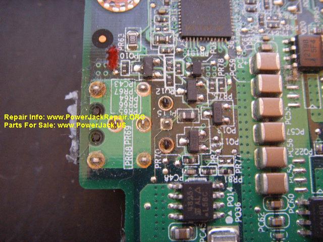 Dell Inspiron 9300  PP08L Socket replacement