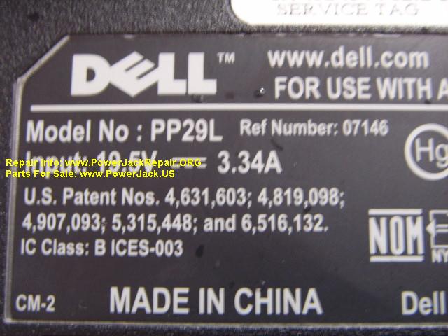 Dell Inspiron 1525 PP29L jack replacement