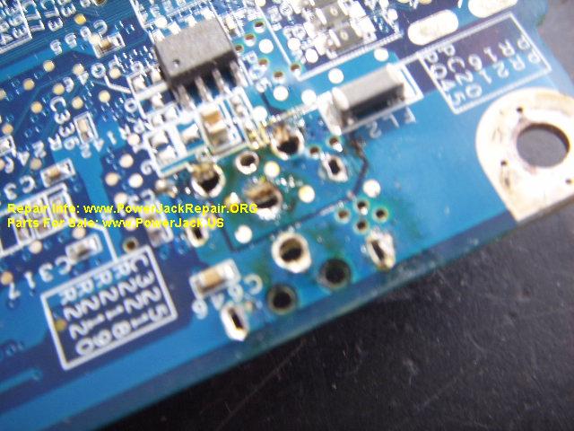 Dell Inspiron E1505 dc jack replacement
