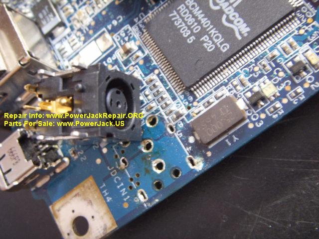 Dell Inspiron E1505 dc jack replacement