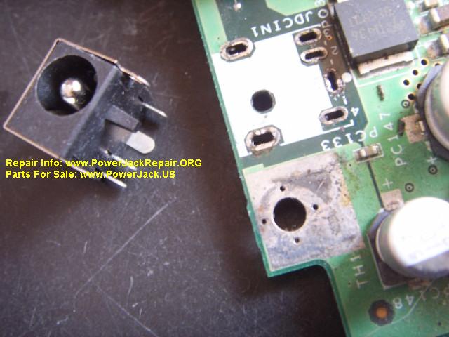 Dell Inspiron 2200 series power connector PP10s