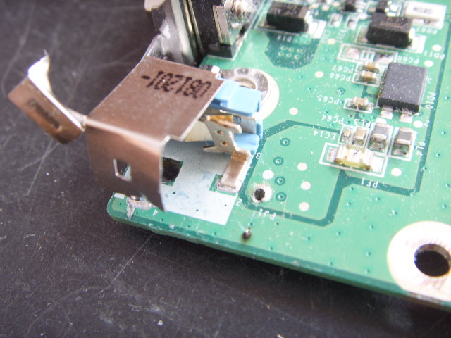 aj2b md7826u series gateway dc jack connector socket input port 