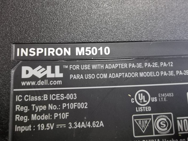 m5010 p10f dell inspiron p10f002 dc power jack repair connector