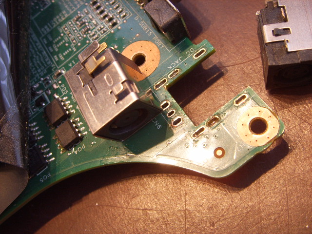 m15x p08g p08g001 alienware dc power jack socket connector pin 