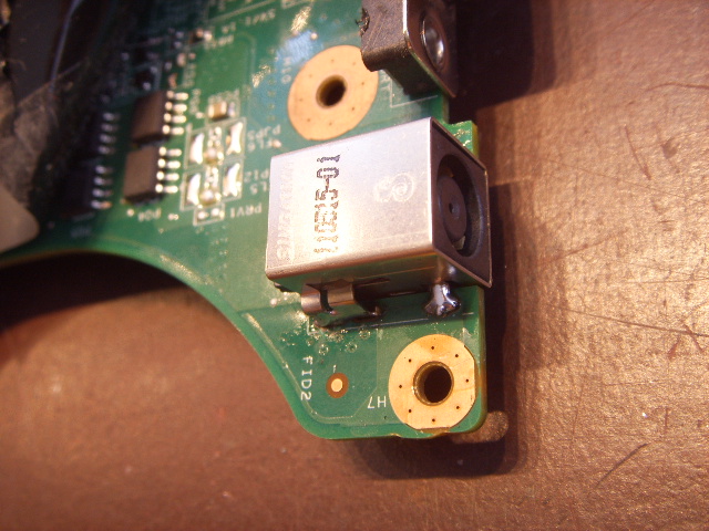 m15x p08g p08g001 alienware dc power jack socket connector pin 