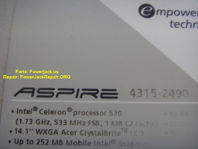 Acer Aspire 4315-2490