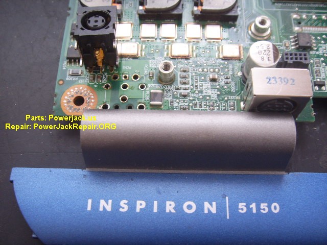ispiron 5150 model of dell port connector socket replacement
