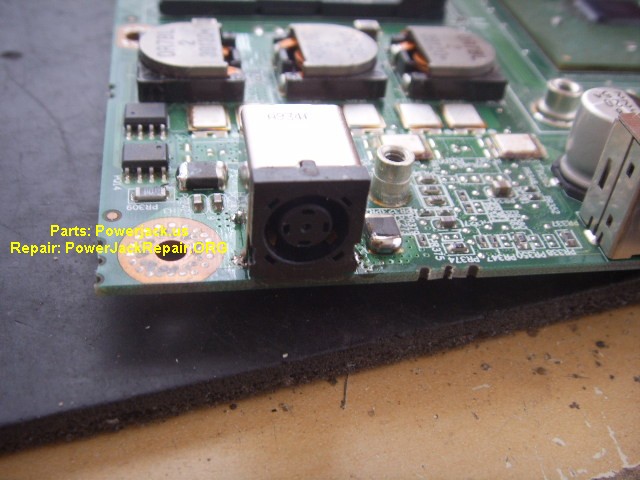 ispiron 5150 model of dell port connector socket replacement