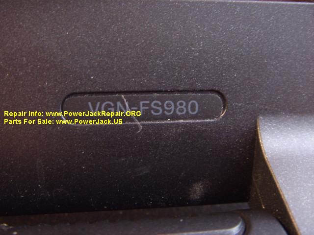 Sony Vaio VGN-FS980 PCG-7M1L