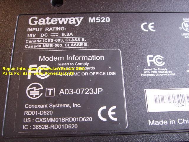 Gateway M520