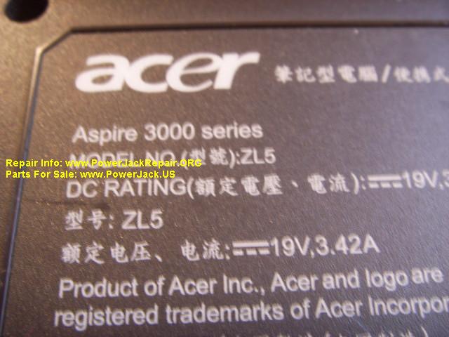 Acer Aspire 3000 Series ZL5