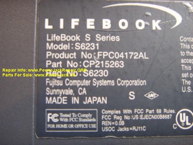 LifeBook S6231