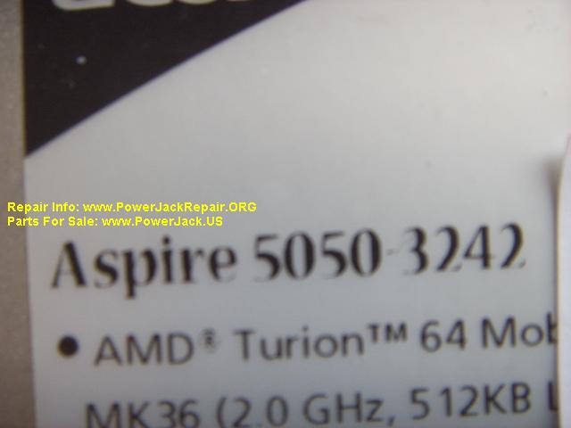 Acer Aspire 5050 3242 Series ZR3