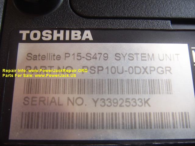 Toshiba Satellite P15-S479 P15