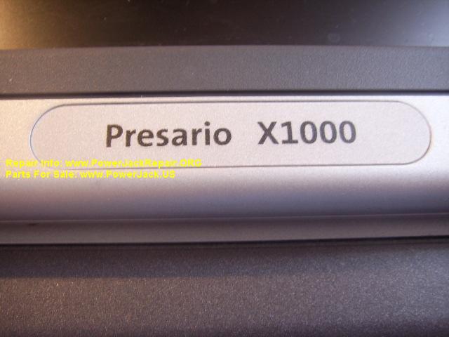 Compaq Presario x1000 Model