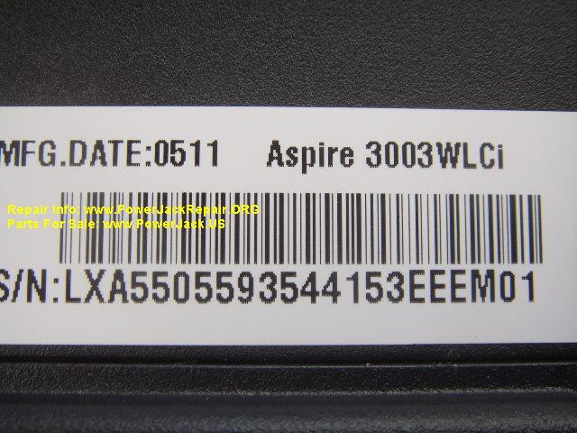 Acer Aspire Model  ZL5