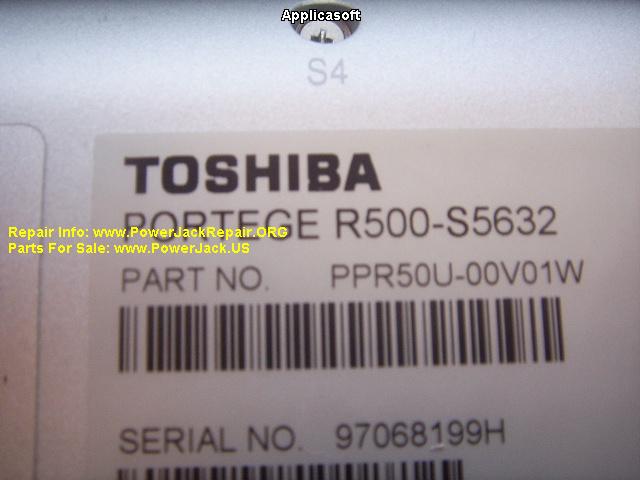 Toshiba Portege R500 R500-S5632