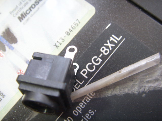 PCG-8x1L SONY VAIO DC Power Jack Socket Connector Input Port