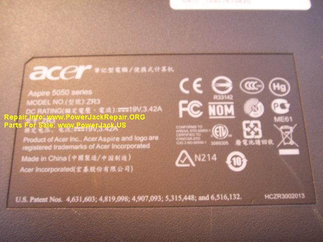 Acer Aspire 5050 ZR3