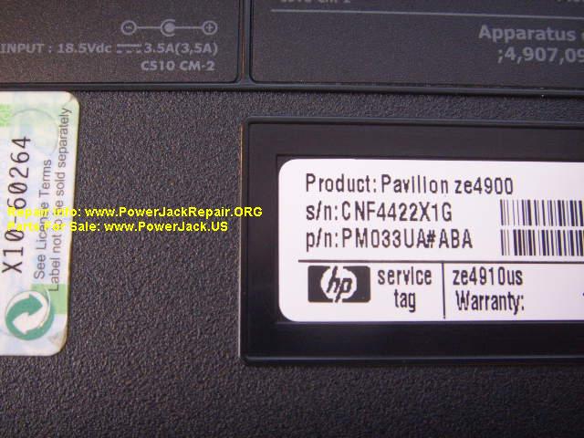 HP Pavillion ZE4910US