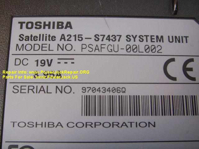 Toshiba Satellite A215-S7437