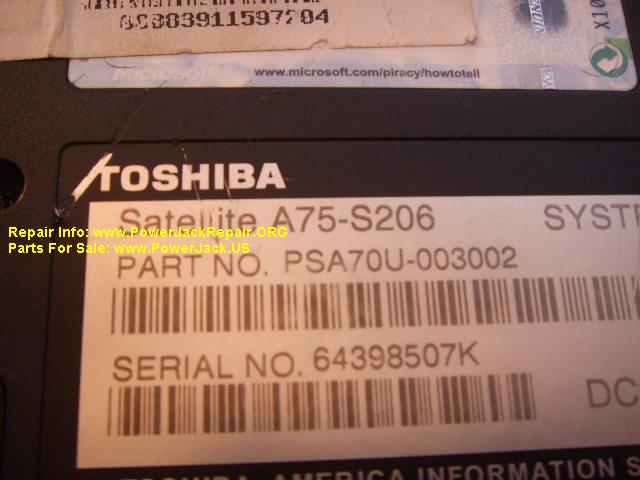 Toshiba Satellite A75-S206