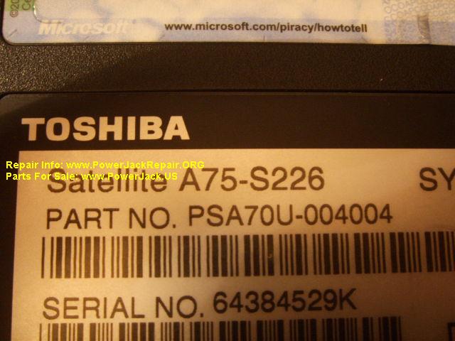 Toshiba Satellite A75-S226 