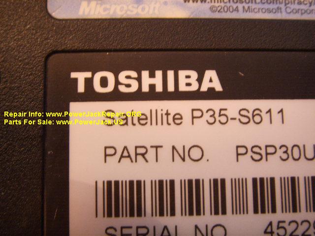 Toshiba Satellite P35-S611