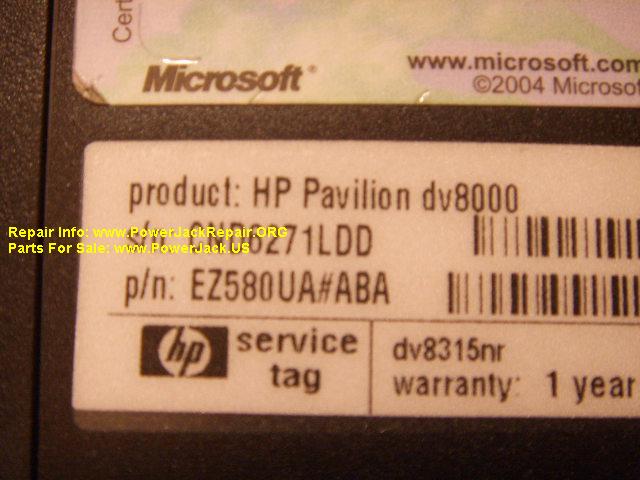 HP Pavilion DV8000