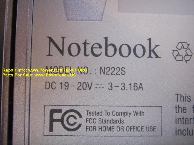 Notebook N222S