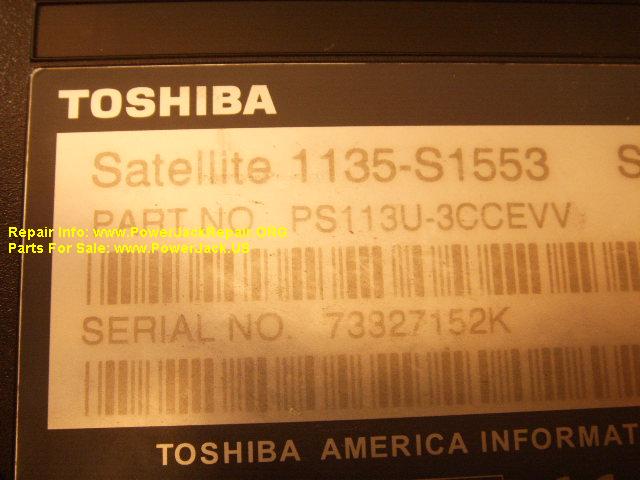Toshiba Satellite 1135-S1553