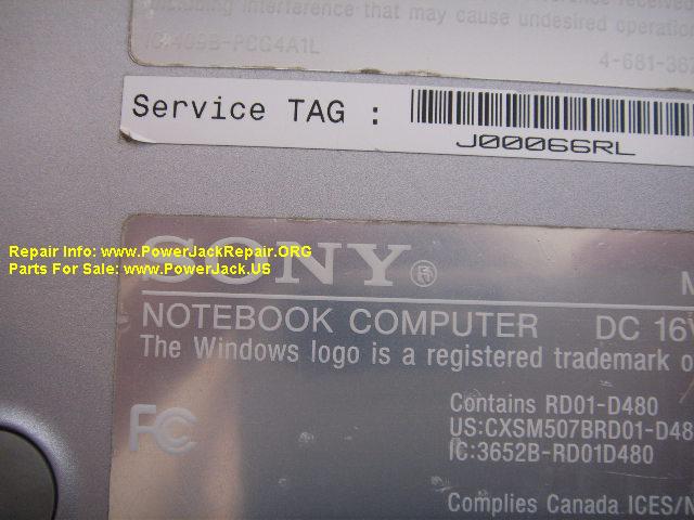 Sony PCG-4A1I