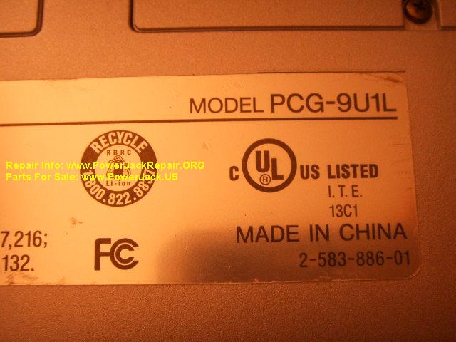 Sony PCG-9U1I