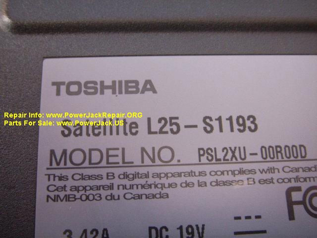Toshiba Satellite L25 S1193