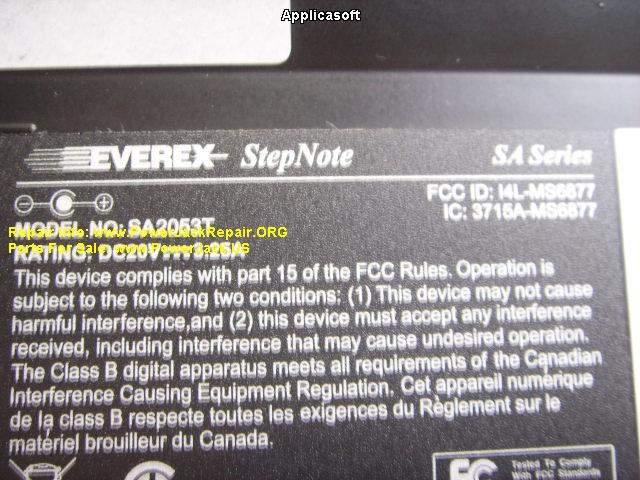 Everex Stepnote SA series SA2053T